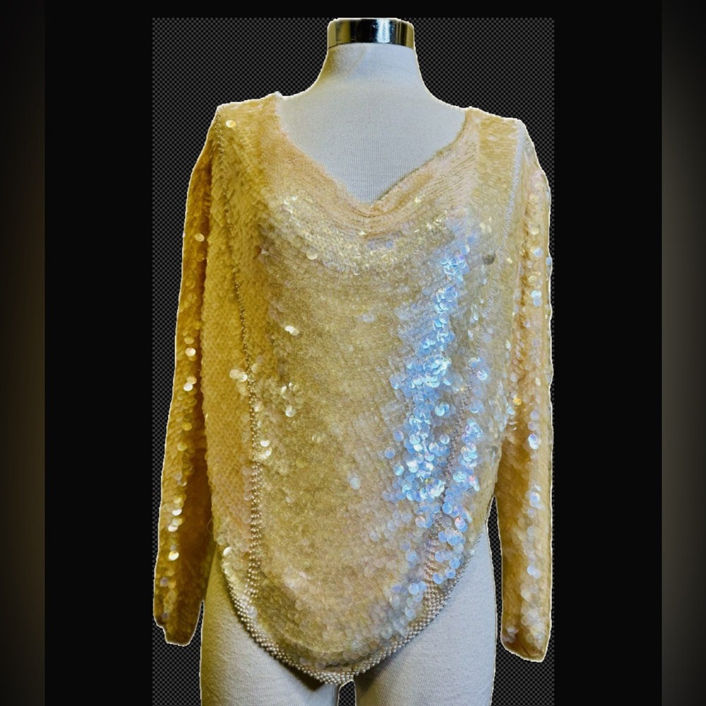 Women's full sequin blouse